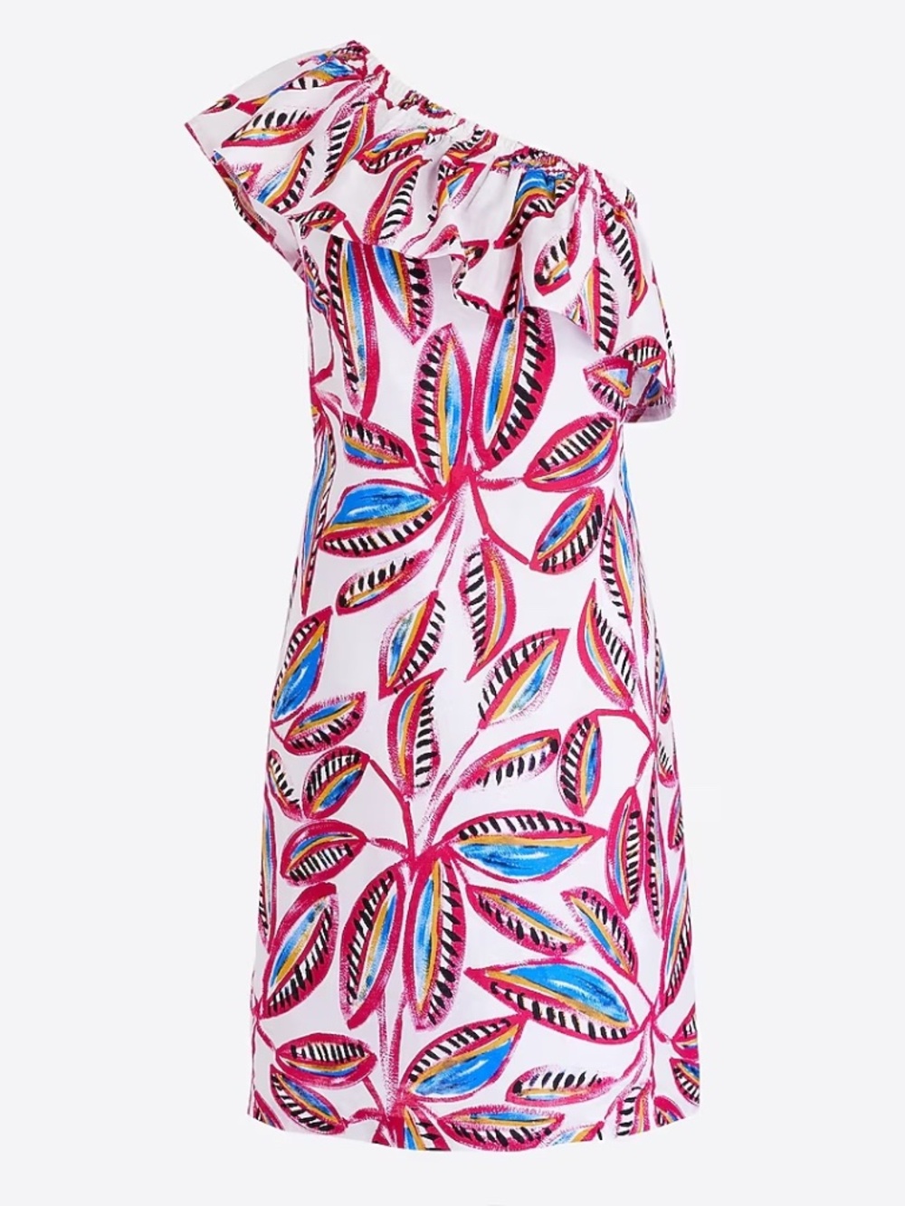J Crew one shoulder summer dress (Small)